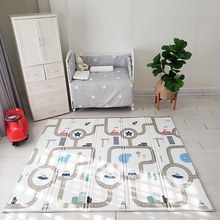 Thảm gấp UMoo sư tử chính hãng Chính hãng Tiết kiệm - Hình ảnh 3