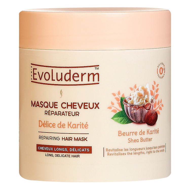 Kem ủ tóc Evoluderm karite 500ml