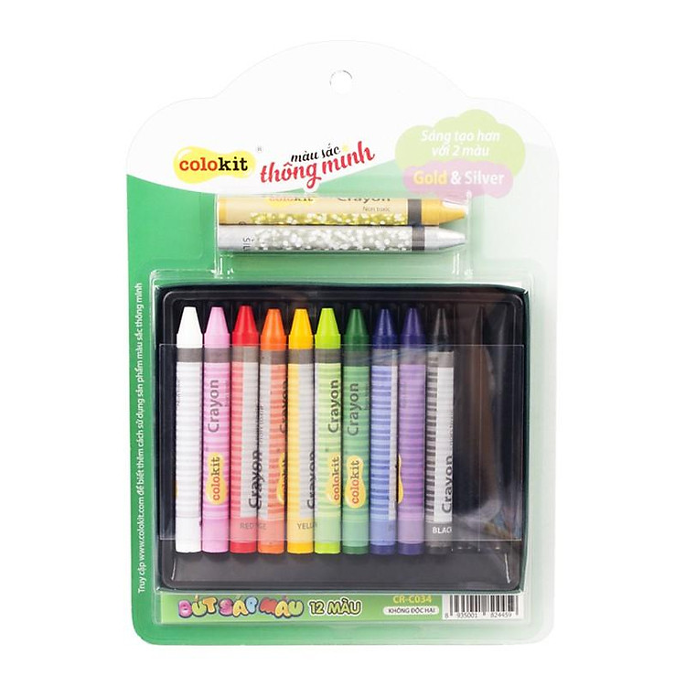 Bút sáp màu Jumbo Thiên Long CR-C034 (12 màu) - Ảnh 3