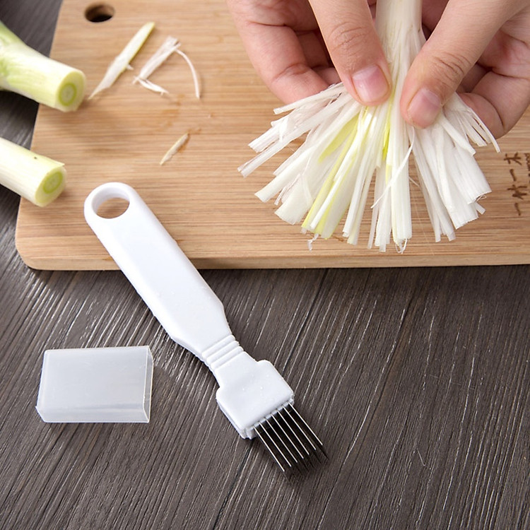 Dụng cụ nhà bếp dao cắt hành tỏi sợi mỏng ama67
