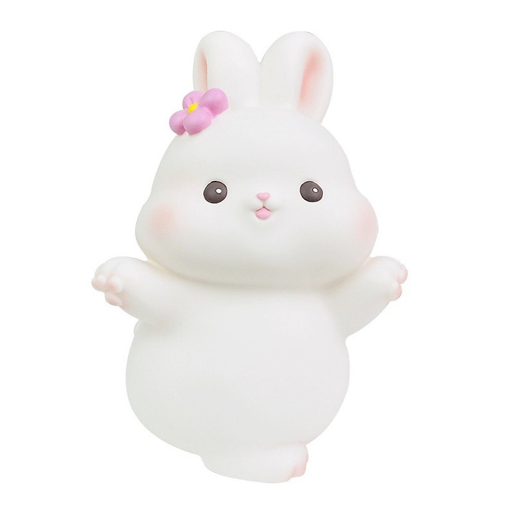 Ống Heo Tiết Kiệm Hoạt Hình Con Thỏ Trắng (21cm) - Ảnh 5