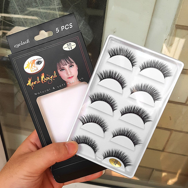 Lông mi giả dày tự nhiên " Hạnh Quỳnh" - Số 12