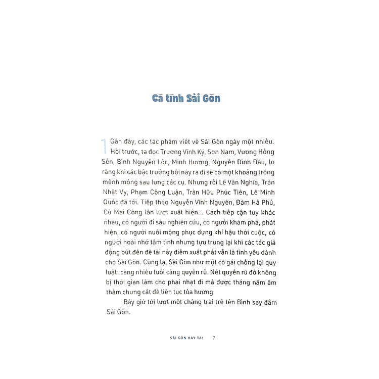 Sài Gòn hay ta! - Ảnh 2