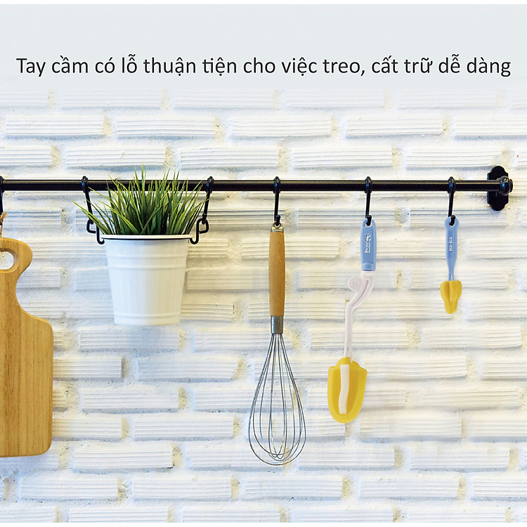 Bộ 2 cọ rửa bình sữa Kuku Tiết kiệm - Hình ảnh 5