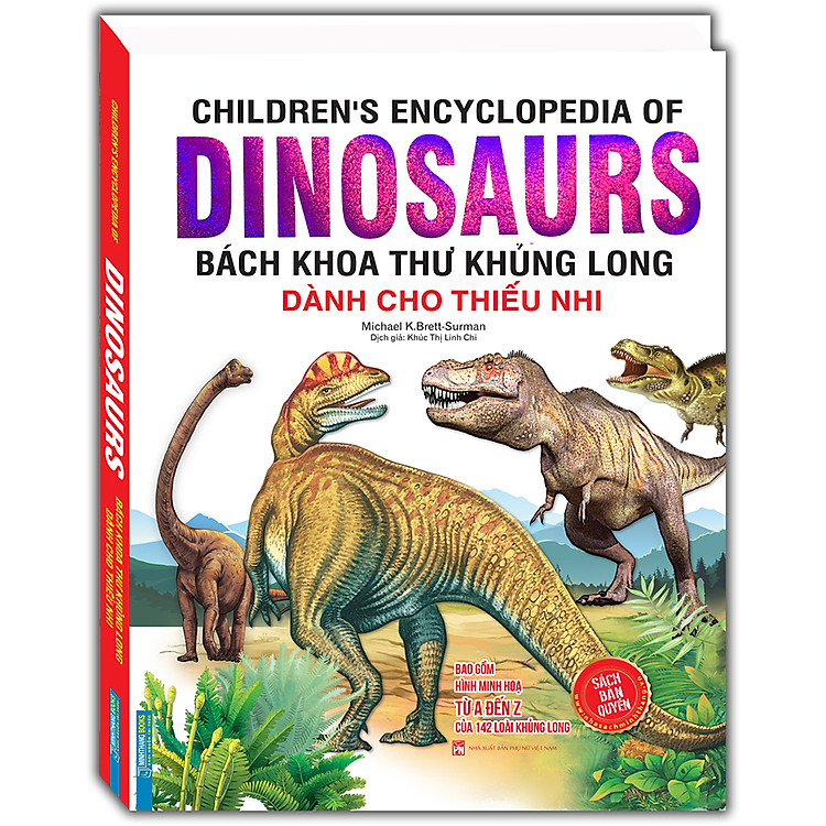 Sách Children'S Encyclopedia Of Dinosaurs - Bách Khoa Thư Khủng Long Dành Cho Thiếu Nhi (Bìa Cứng)