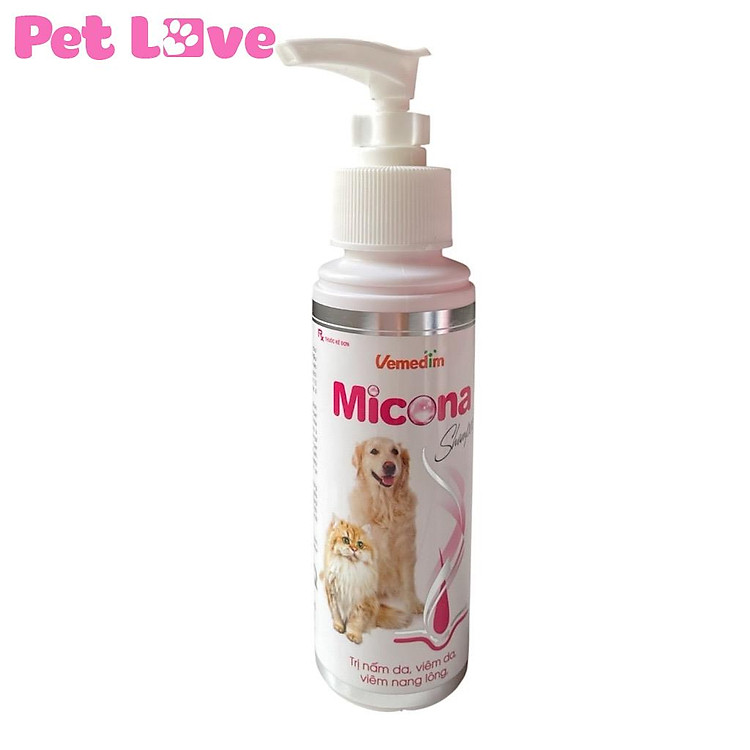 Vemedim Micona diệt nấm trên chó mèo