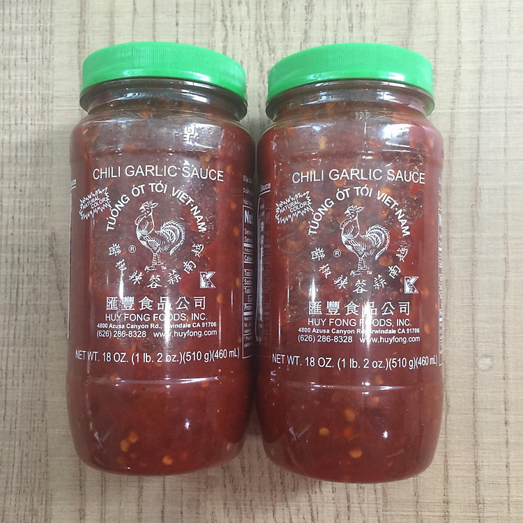 Tương ớt tỏi con gà 460 ml Mua 1 tặng 1