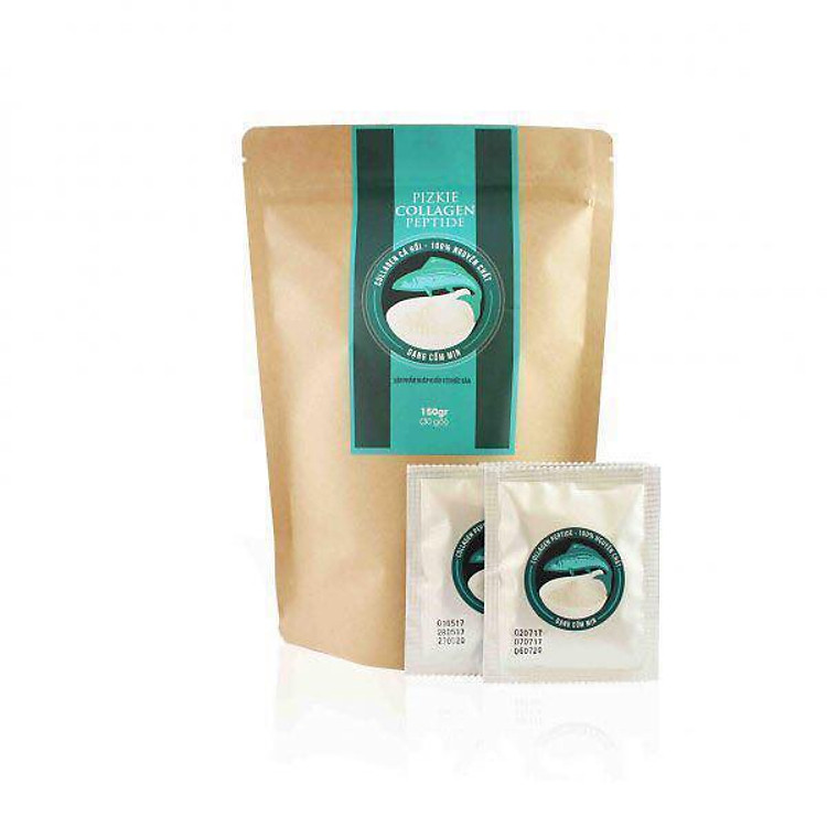Collagen Cá Hồi Nhật Pizkie 5000mg đẹp da chống lão hóa ngăn ngừa nếp nhăn