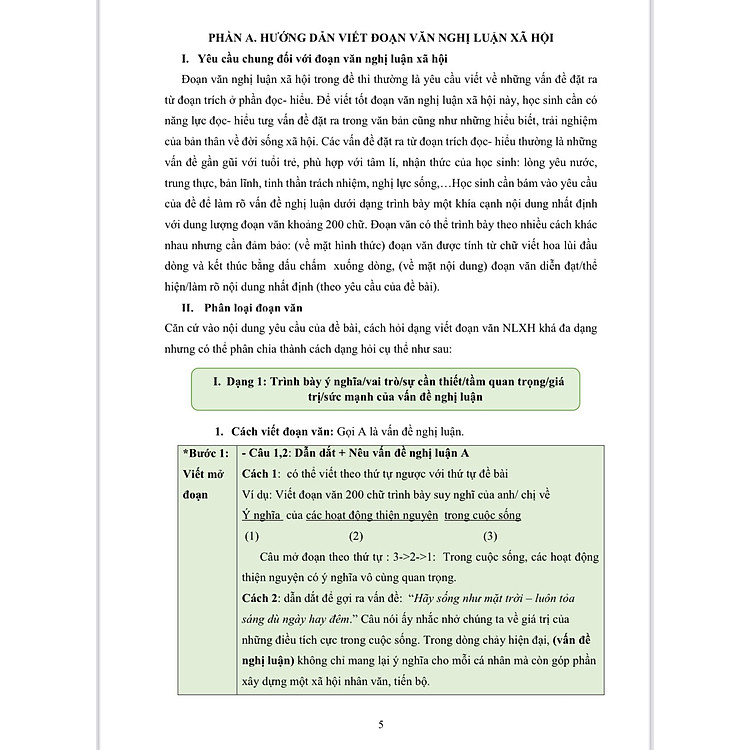 Thực Chiến Viết Bài Văn, Đoạn Văn Nghị Luận Xã Hội - Ảnh 7