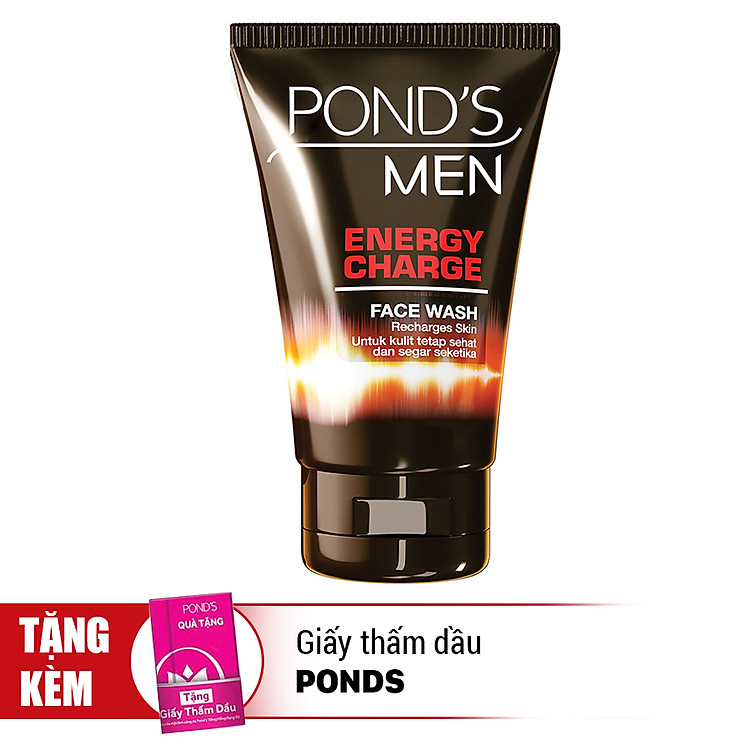 Sữa Rửa Mặt Dành Cho Nam Pond's Men Energy Charge (100g) - 21129824