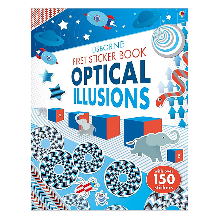 Sách Usborne Optical Illusions