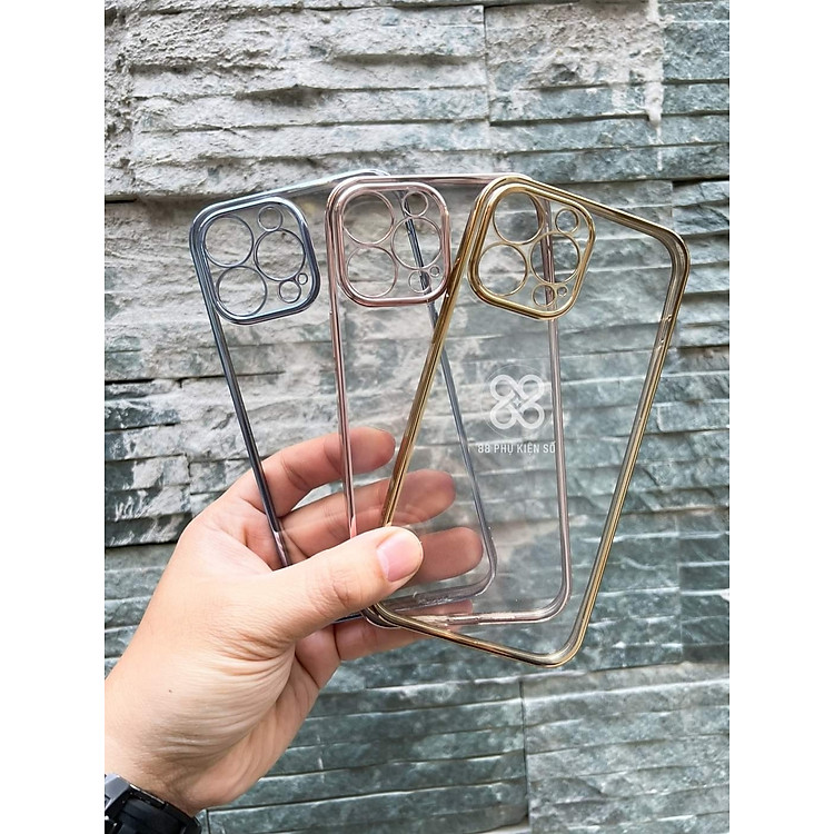 Ốp lưng Sulada viền màu bảo vệ camera dành cho iphone 14 promax - Hàng Chính Hãng