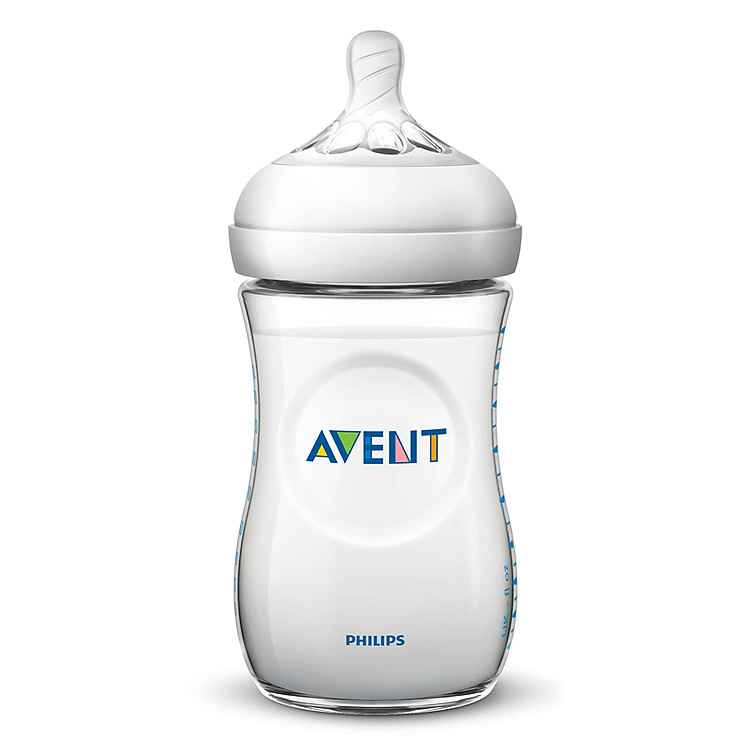 Bình Sữa Nhựa Không BPA Avent 260ml Chính hãng Giá tốt - Hình ảnh 3