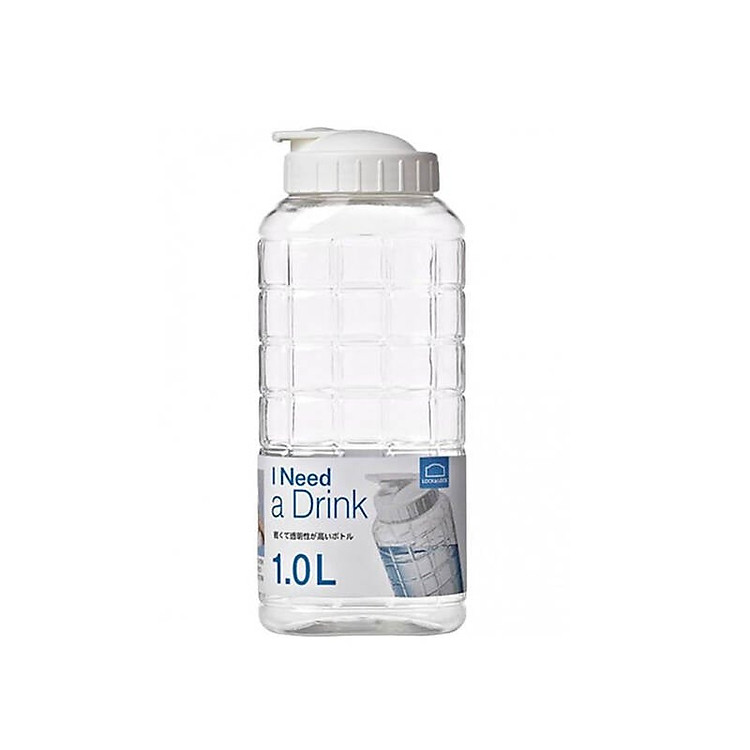 Bình nước nhựa 2,1L LocknLock P-00052, Hàng chính hãng, cấu tạo chắc chắn chống tràn, nắp mở dễ dàng - JoyMall