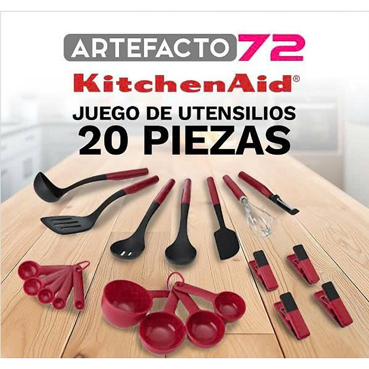 Set Dụng Cụ nhà bếp Kitchenaid 20 món Hàng chính hãng