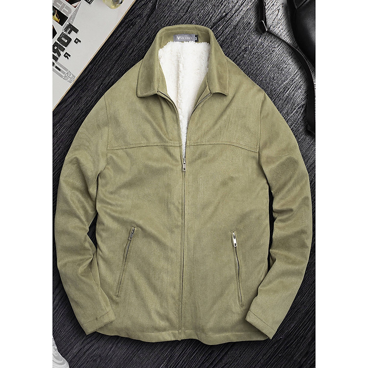 Áo Khoác Nỉ Chần Bông Thương Hiệu Thời Trang Nam VICERO