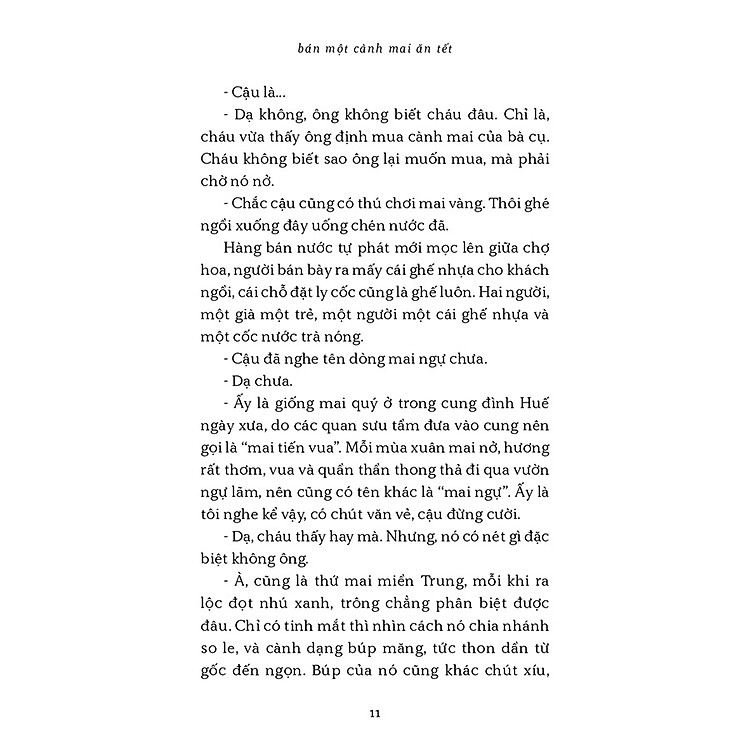 Bán một cành mai ăn tết - Ảnh 7