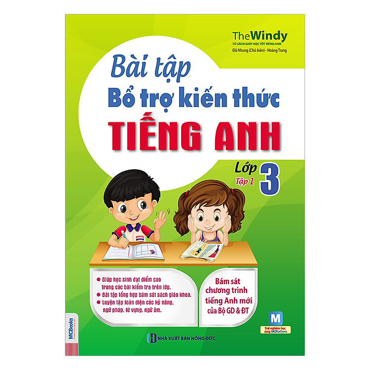 Sách Bài Tập Bổ Trợ Kiến Thức Tiếng Anh Lớp 3 (Tập 1)