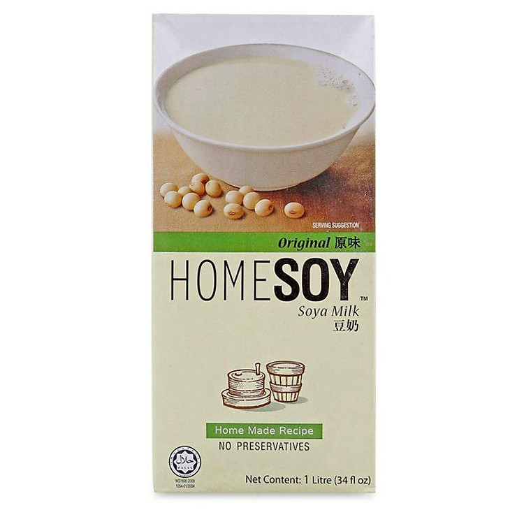 Sữa Đậu Nành Homesoy Có Đường Hộp 1L - 9556007000532