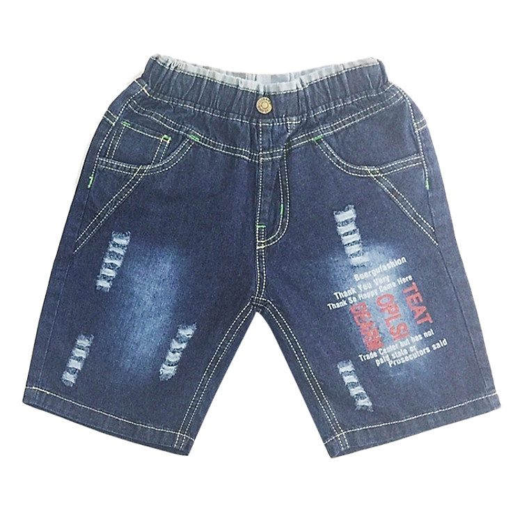 Quần Jeans Lửng Size Đại In Chữ F0615