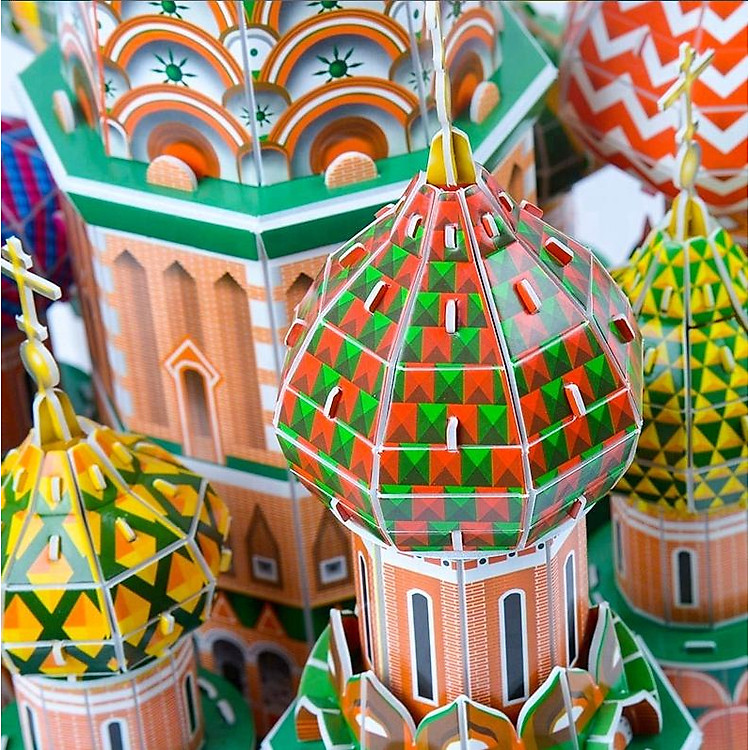 Mua Mô Hình Giấy 3D Đền Thánh Vasily Chính hãng Tiết kiệm - Hình ảnh 5