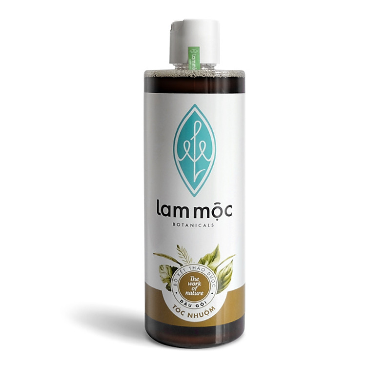 Dầu gội bồ kết Lam Mộc - tóc nhuộm- 500ml