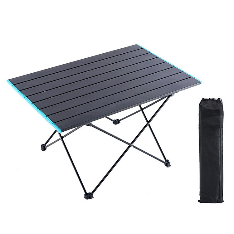 Bàn Gấp Mặt Kim Loại Siêu Gọn Nhẹ Đi Cắm Trại, Dã Ngoại (3 Kích Cỡ)