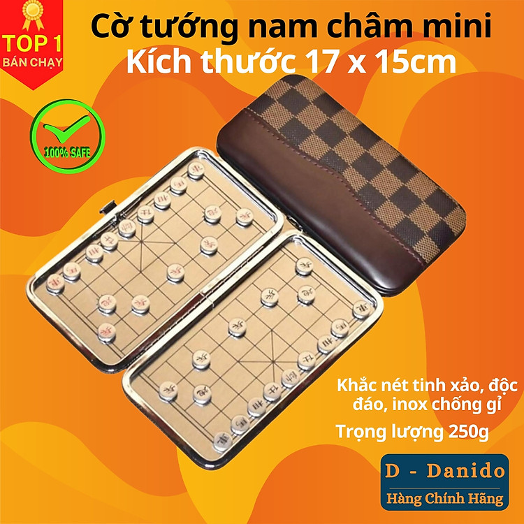 Cờ Tướng Nam Châm Bỏ Túi - Danido Chính hãng Ưu đãi - Hình ảnh 4