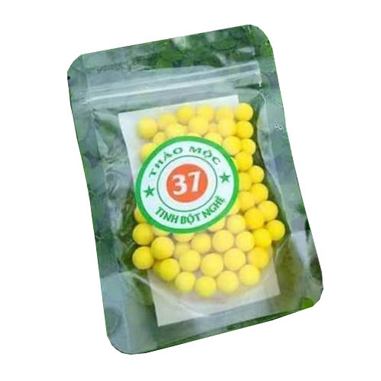 Viên tinh bột nghệ mật ong Thảo mộc 37 gói 100 viên