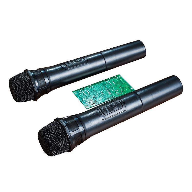 Bộ mic không dây loa kéo kèm mạch thu - D00-392
