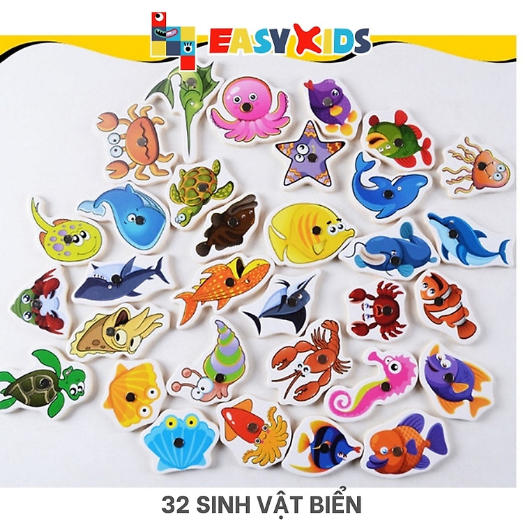 Đồ Chơi Gỗ Câu Cá Nam Châm Chính hãng Giá tốt - Hình ảnh 4