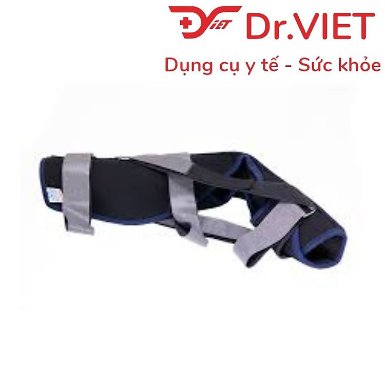 Nẹp cẳng chân ngắn GIAHU-019 cố định - ổn định khớp cổ chân sau chấn thương - sau mổ - Hỗ trợ cố định vùng quanh khớp gối