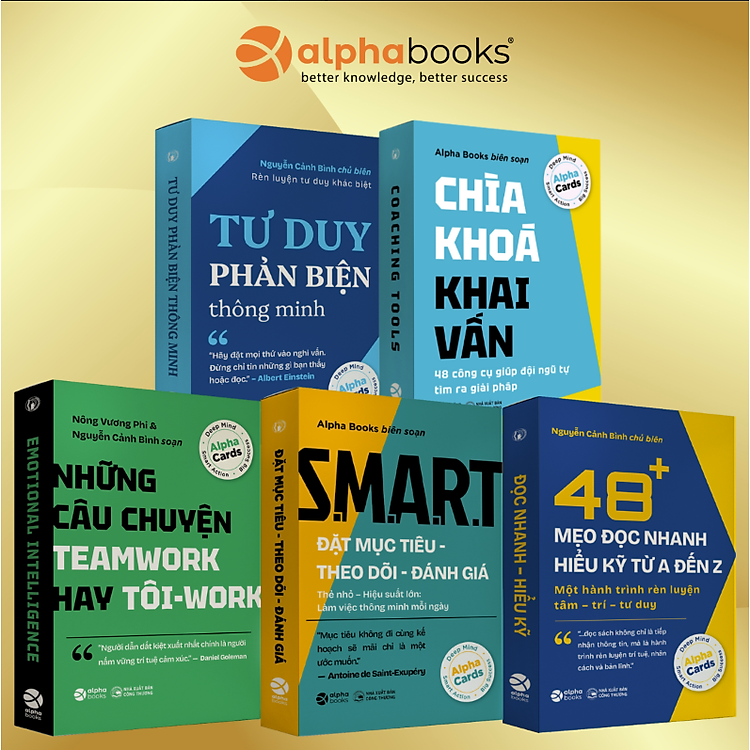 Combo Flashcard Kỹ Năng Toàn Diện – Làm Việc Hiệu Quả, Tư Duy Khác Biệt, Học Hỏi Không Ngừng