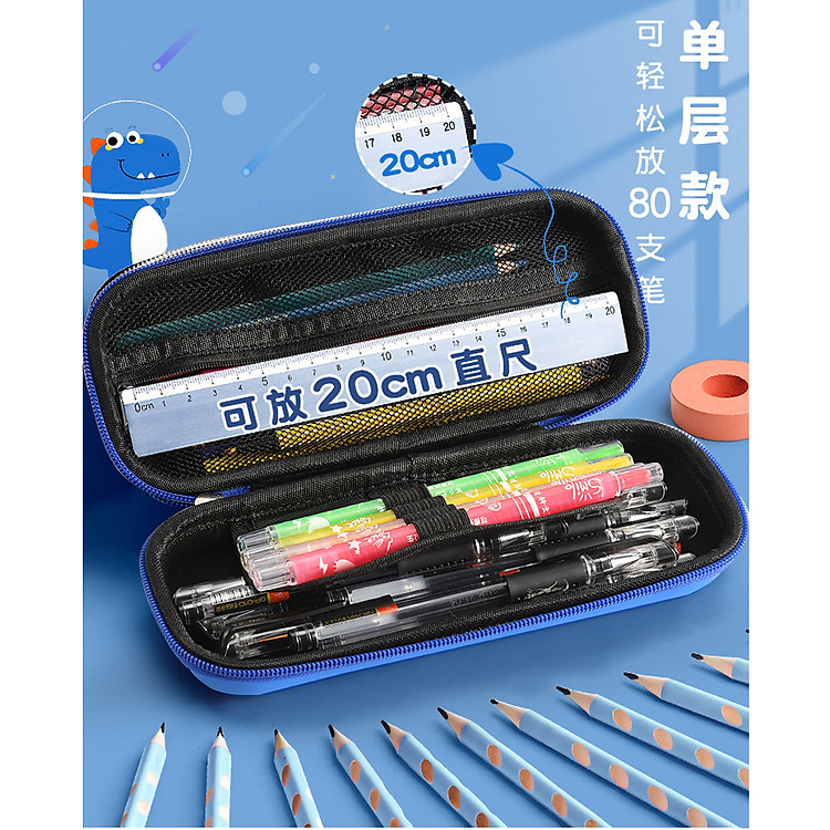 Hộp Đựng Bút Họa Tiết 3D Chống Thấm Nước BEE GEE 7006 - Ảnh 3