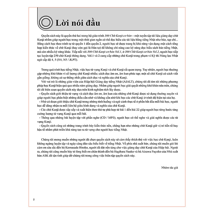 Practical Kanji Vol.2 - 500 Chữ Kanji Cơ Bản - Ảnh 5