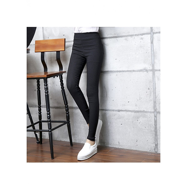 Quần Nữ Sọc Kẻ Kiểu Hàn Chất Đẹp BAZAS BZ35-099B