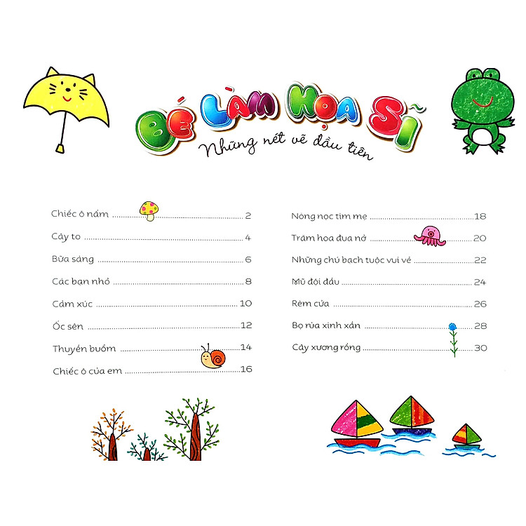 Bé Làm Họa Sĩ - Những Nét Vẽ Đầu Tiên (Tập B) - Ảnh 2