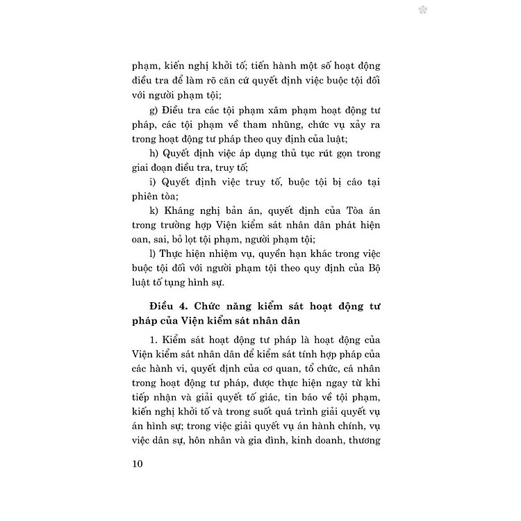 Luật Tổ Chức Viện Kiểm Sát Nhân Dân Năm 2014 - Bản In 2024 - Ảnh 7