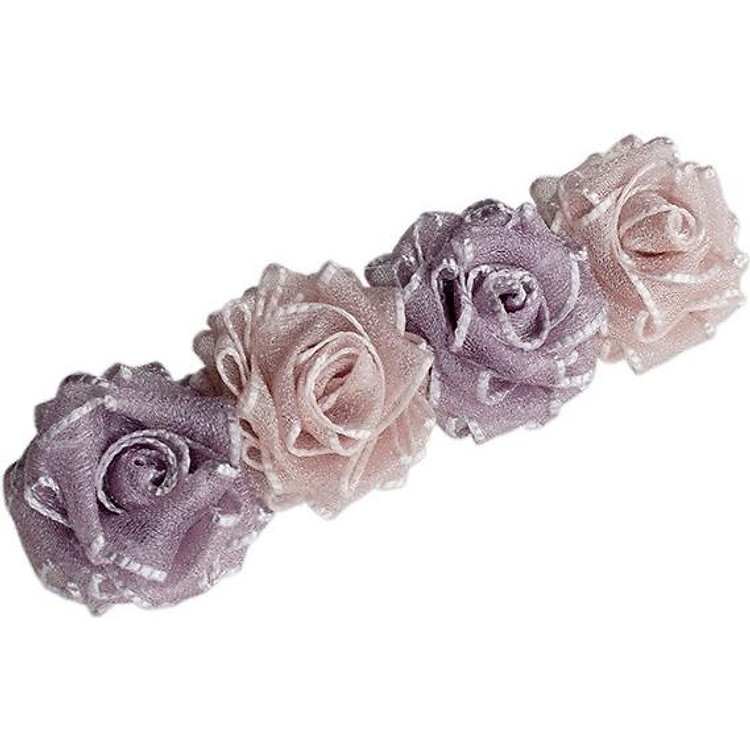 Kẹp tóc bấm hoa voan RYA 920172