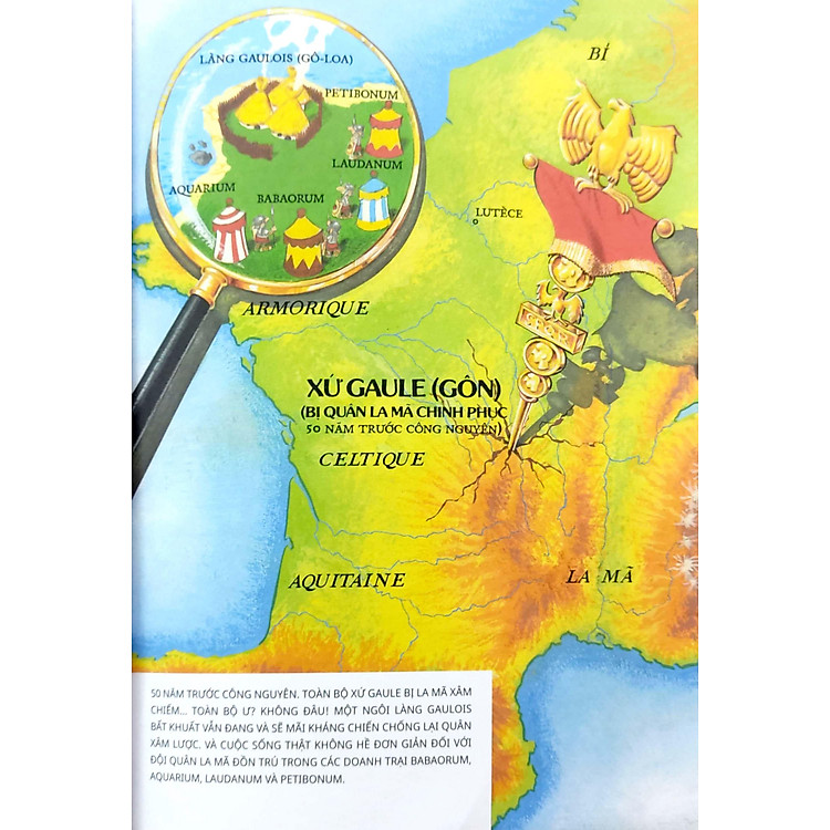 Asterix - Astérix Và Nữ Hoàng Cléopâtre (Tái Bản 2023) - Ảnh 3