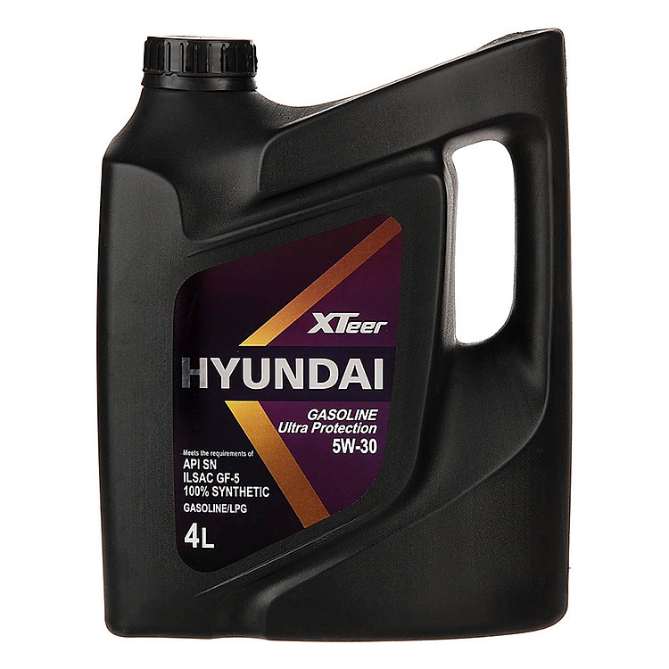 Nhớt Ô Tô Tổng Hợp Dầu Hyundai Xteer Gasoline Ultra Protection 5W30 (4L)