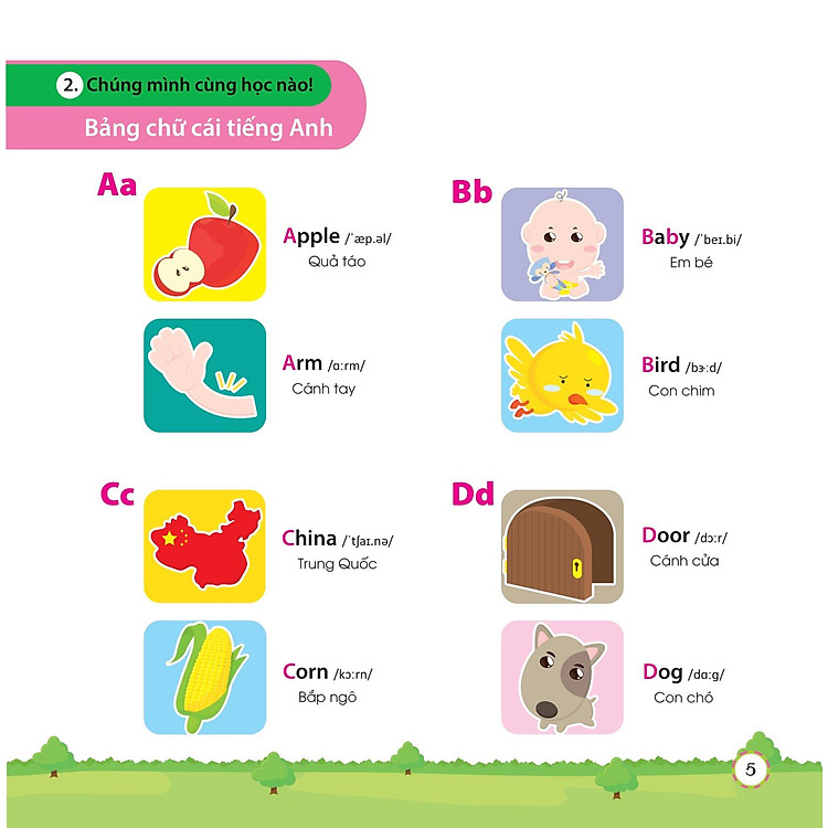 Tiếng Anh Cơ Bản Cho Trẻ Em - Các Mẫu Câu Giao Tiếp - Ảnh 2