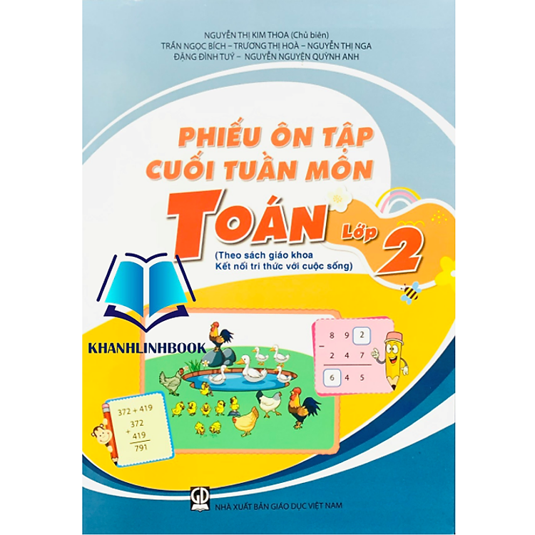 Phiếu Ôn Tập Cuối Tuần Môn Toán 2 (Kết Nối)
