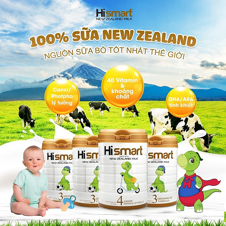 Mua Sữa bột Hismart số 2 cho bé 6-12 tháng Uy tín Ưu đãi - Hình ảnh 5