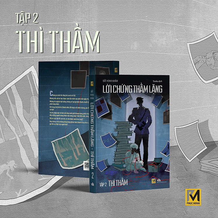 Sách Tiểu Thuyết Trinh Thám - Lời Chứng Thầm Lặng - Bất Minh Nhãn - Phuc Minh Books