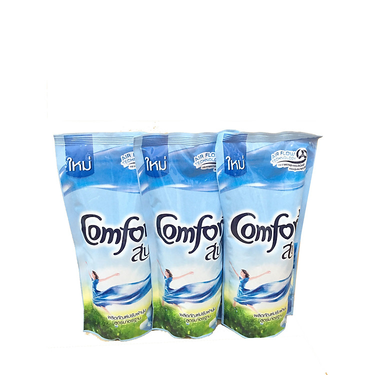 Combo 3 Nước xả vải Comfort Thái Lan 500ml ( màu xanh)