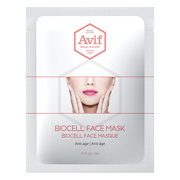 Mặt nạ Avif biocell dưỡng da giảm lão hóa - Avif biocell anti-age face mask