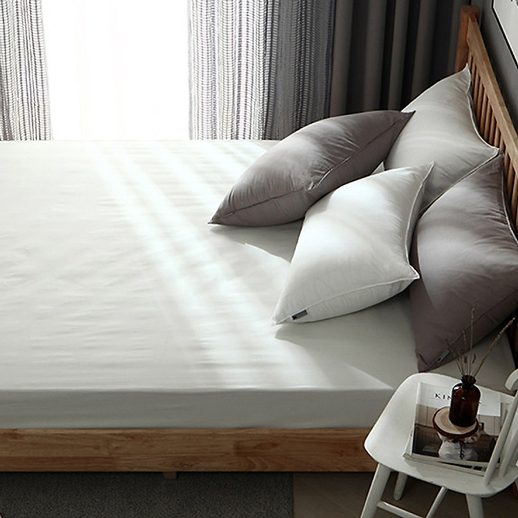 Bọc Nệm Hanahana Plain cotton Mattressscover (180 x 200 cm)