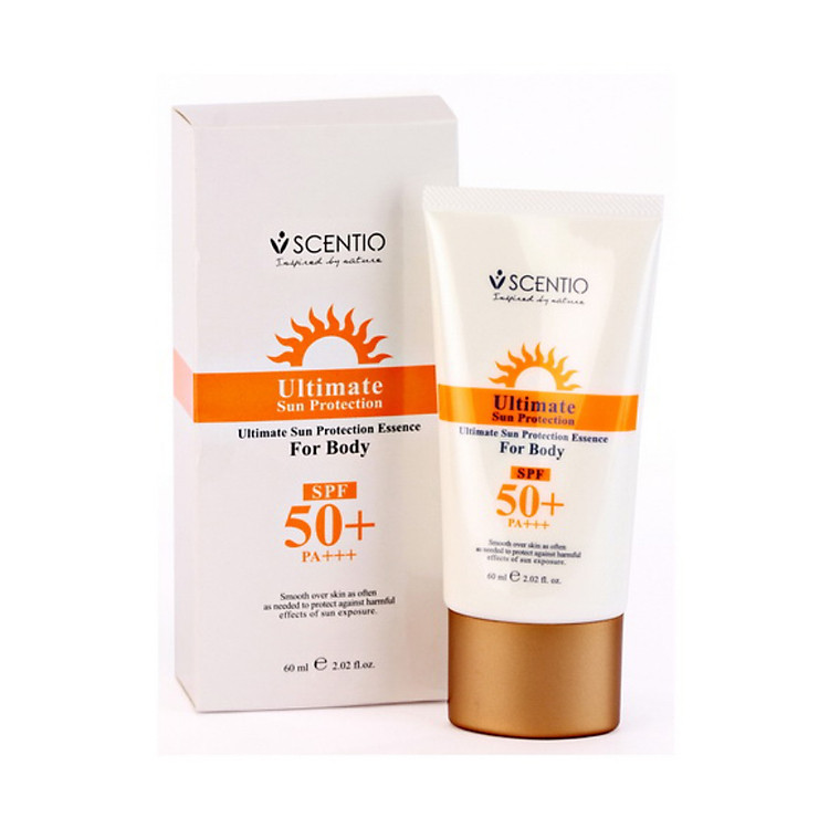 Kem chống nắng toàn thân Scentio Ultimate SPF 50+PA+++ 60ml