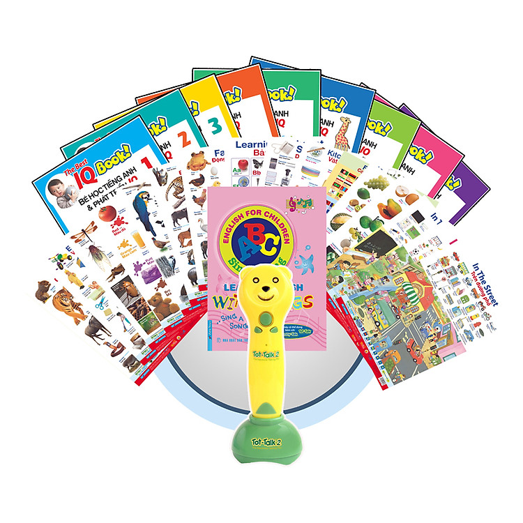 Bút Chấm Đọc Tot-Talk 2 Easy Talk P02 - Giáo Dục Sớm (Bé 1-3 Tuổi)